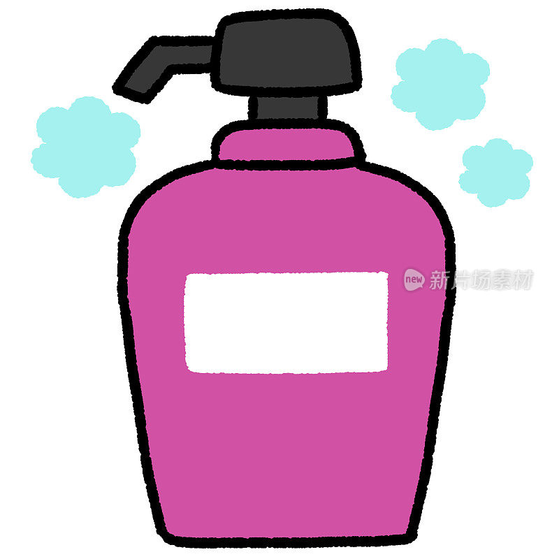 洗发水瓶瓶头发护理身体护理护理美容