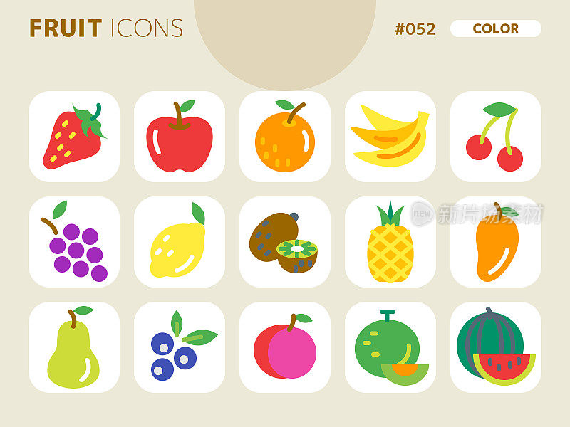 与fruit_052相关的颜色样式图标集