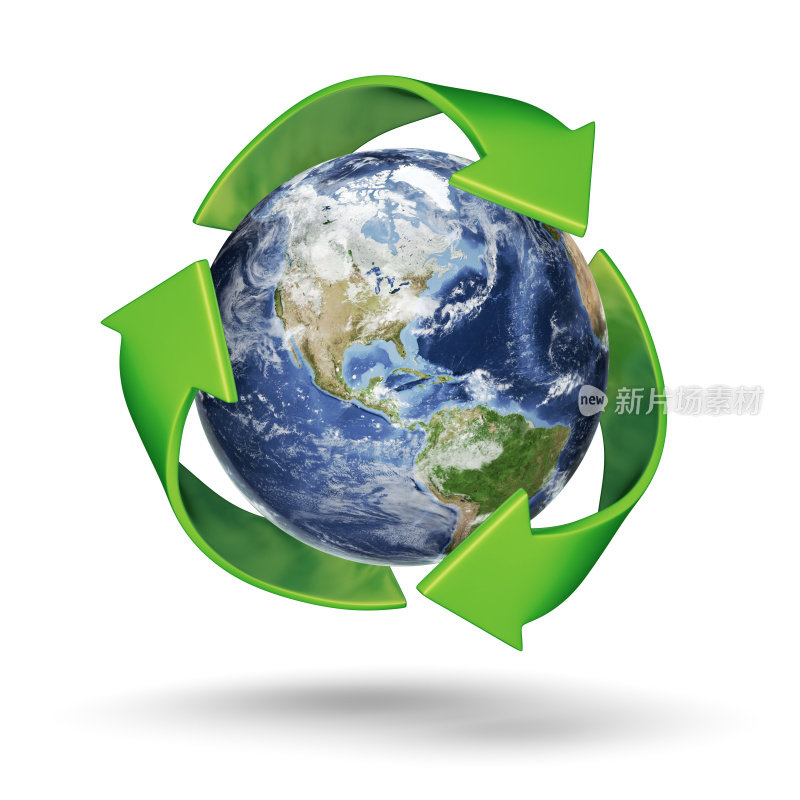 循环地球-美洲西半球