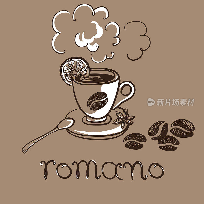来杯咖啡，罗马诺
