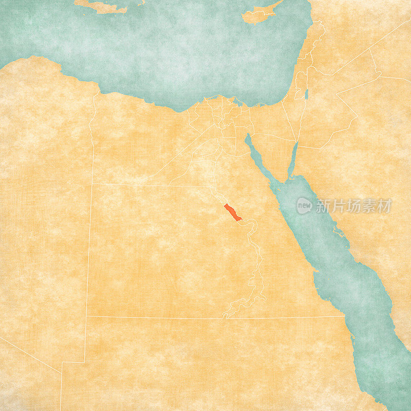 埃及地图-索哈格省