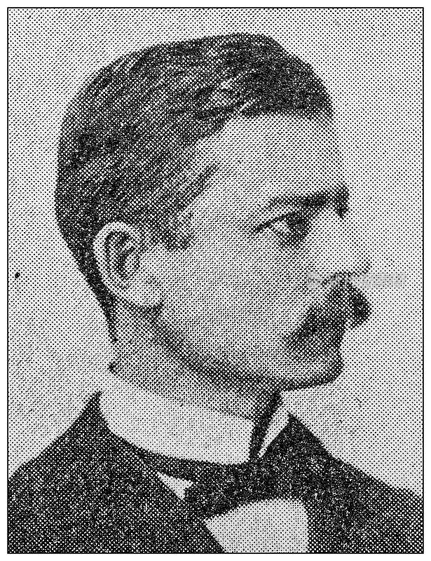 古董名人肖像:约翰・C・斯托姆