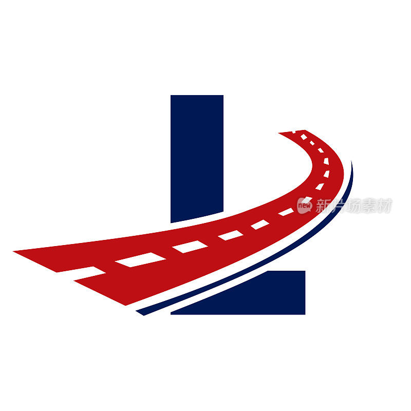 字母L运输标志。L字母道路标志设计交通标志符号