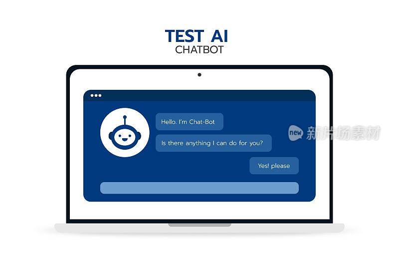 在2型笔记本电脑上测试聊天机器人的说明