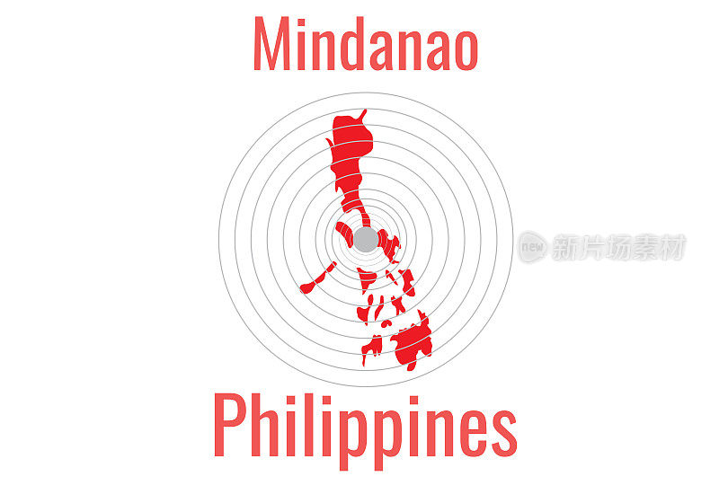 菲律宾棉兰老岛发生地震和海啸