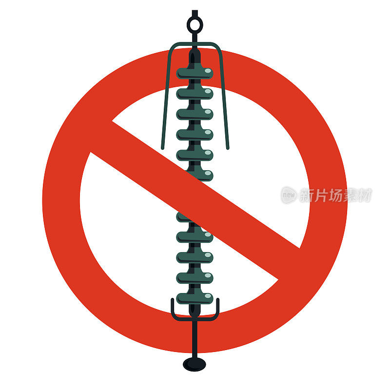 禁止陶瓷绝缘元件、电器接线。严禁施工电塔。
