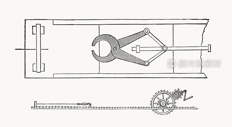 线描、木刻，1893年出版