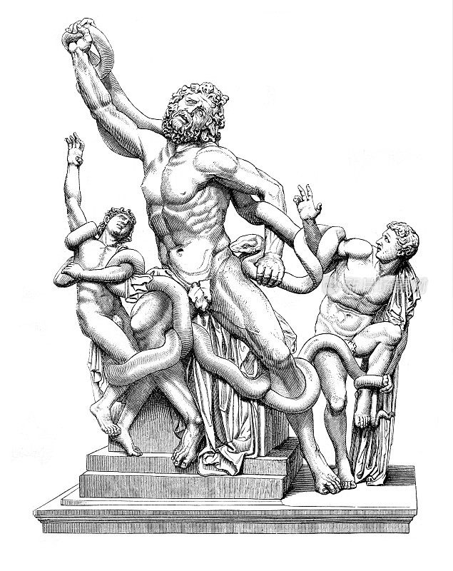 Laoco?n和他的儿子们的雕像