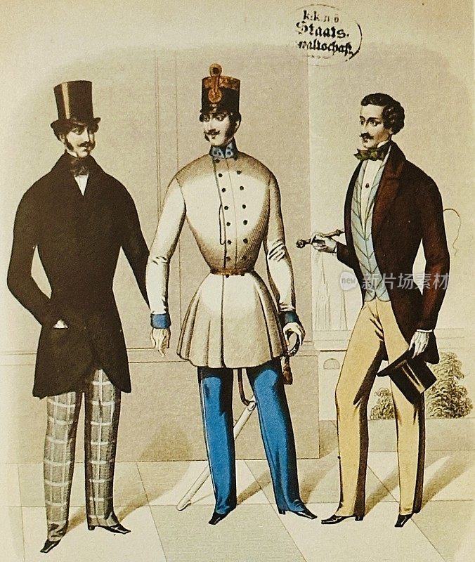 维也纳潮人的时尚，由三位年轻人呈现