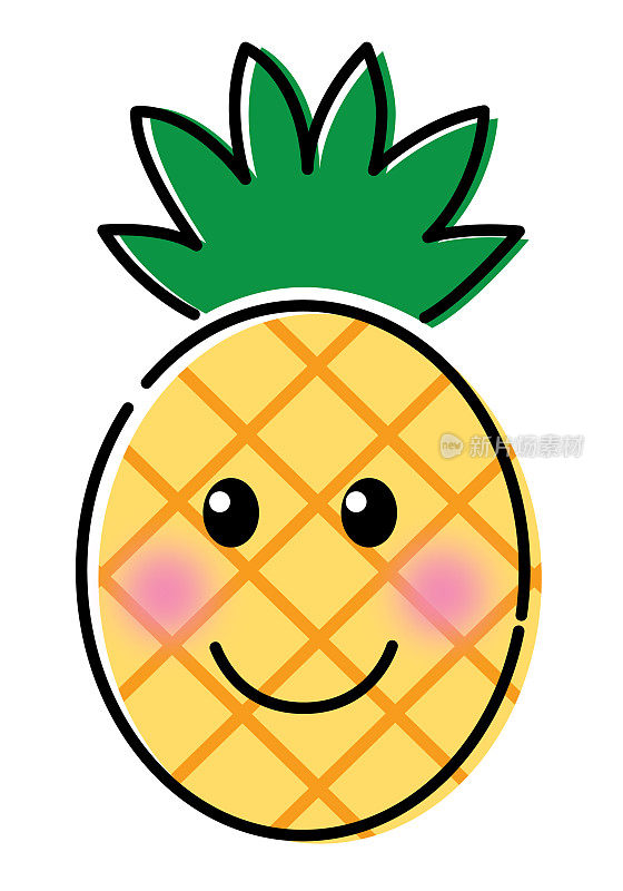 可爱的Pinapple