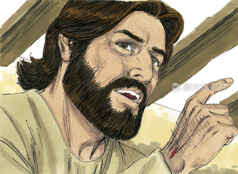耶稣复活后与门徒交谈