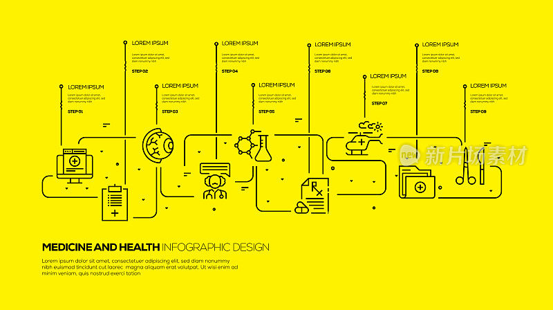 医学与健康信息图设计