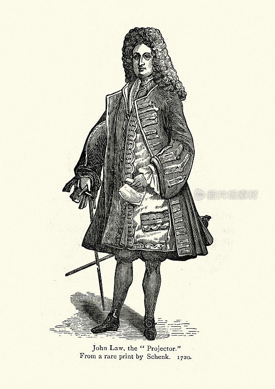 约翰劳，苏格兰经济学家，18世纪