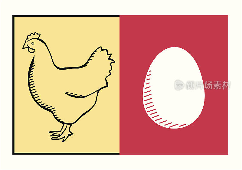 鸡和蛋