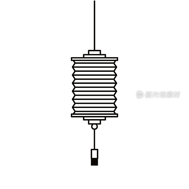 中国灯笼矢量设计