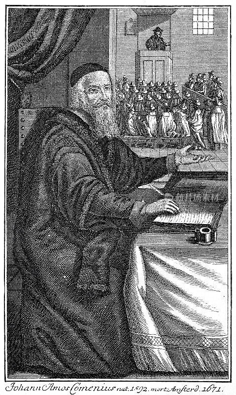 约翰・阿莫斯・夸美纽斯(1592-1670)，泛神论的创始人