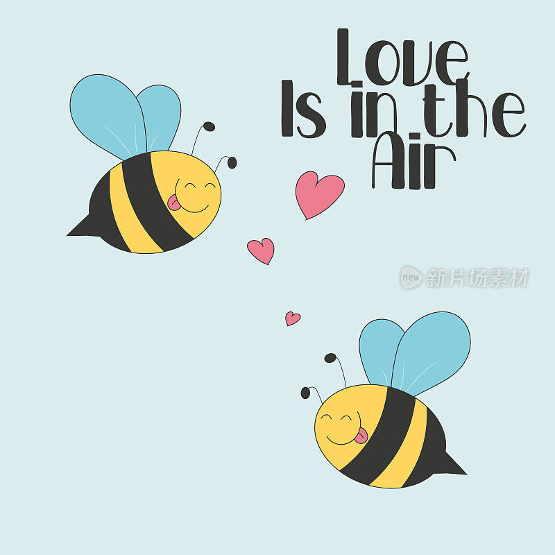 恋爱中的蜜蜂