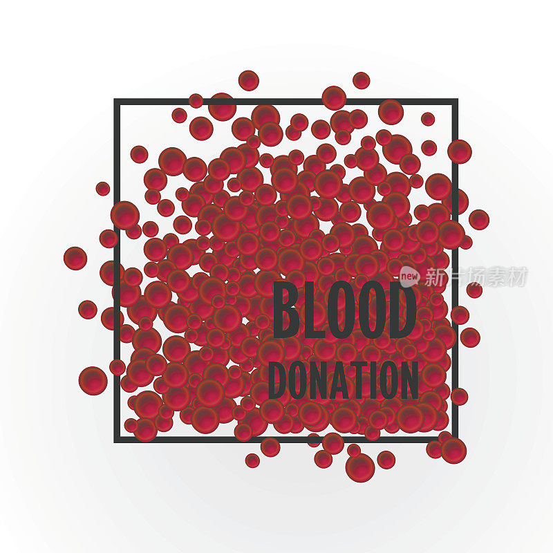 献血矢量图