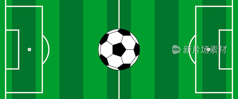 足球足球的旗帜