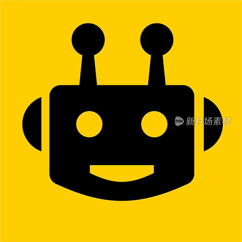 机器人的头图标