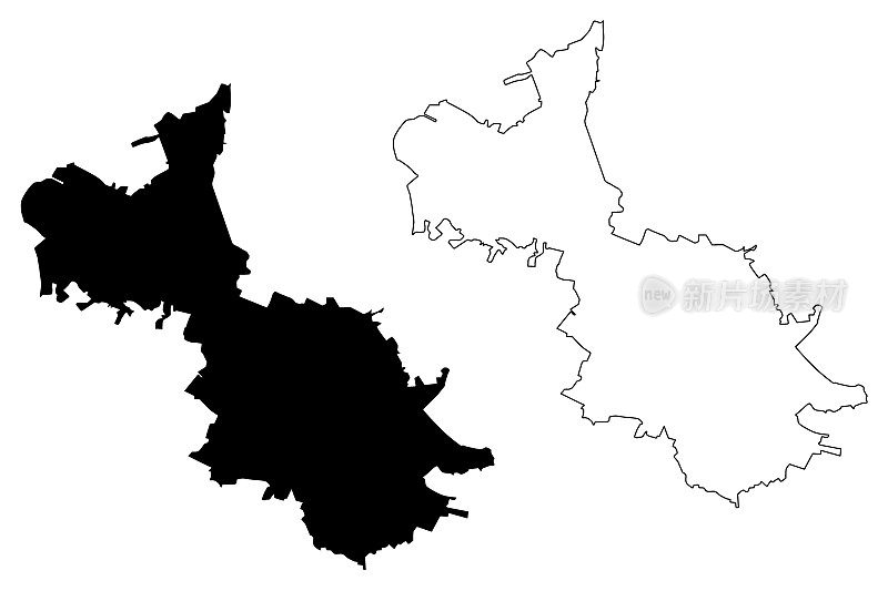 布良斯克城市地图