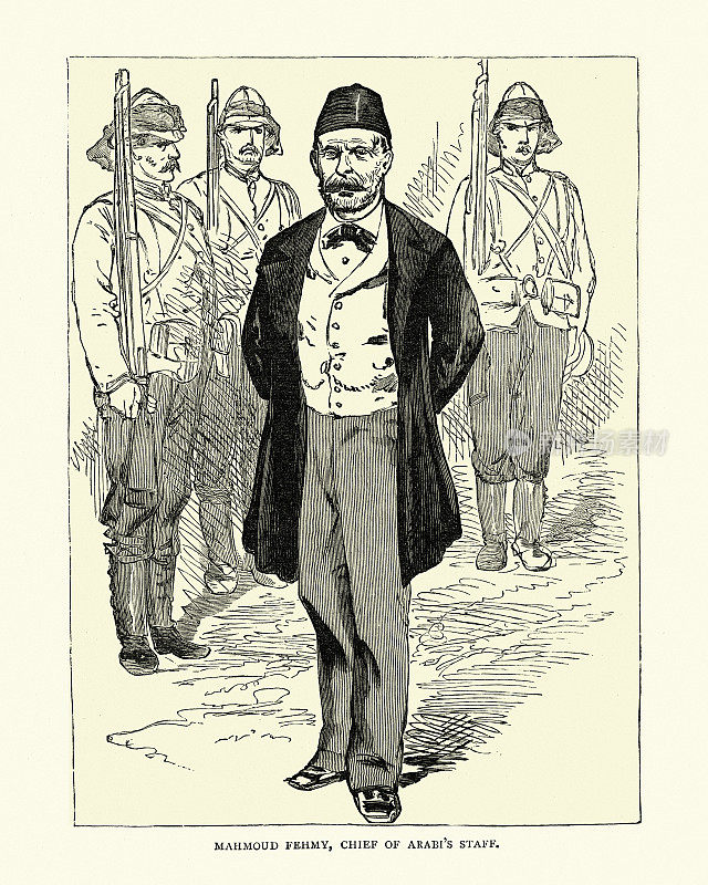 马哈茂德・法赫米，阿拉伯人的参谋长，19世纪埃及人