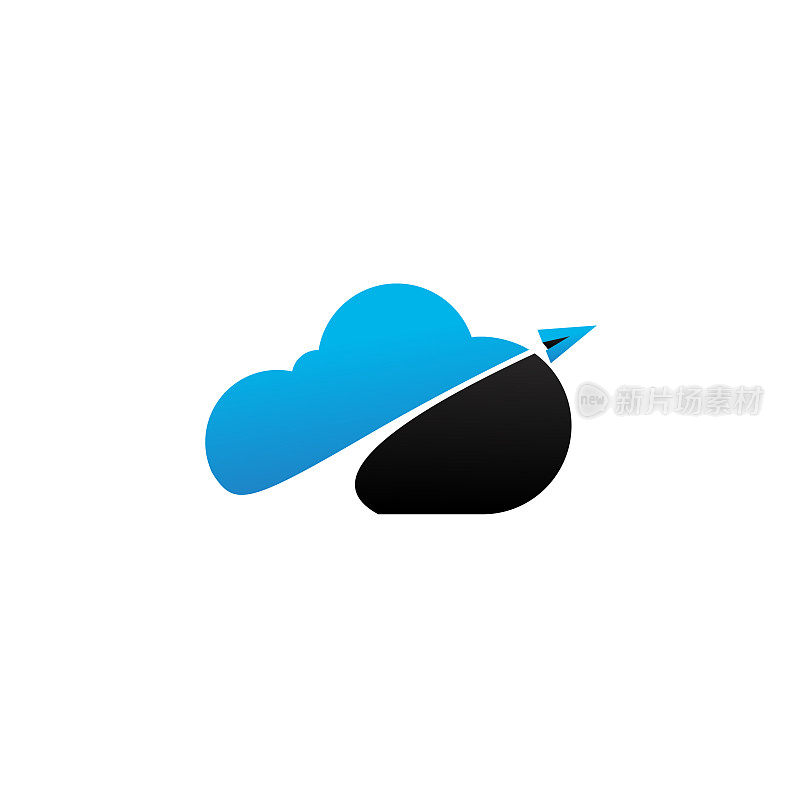 云旅logo模板设计