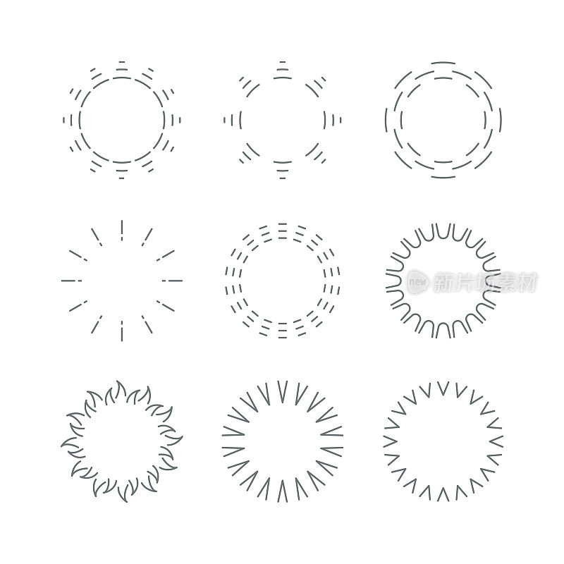 太阳图标