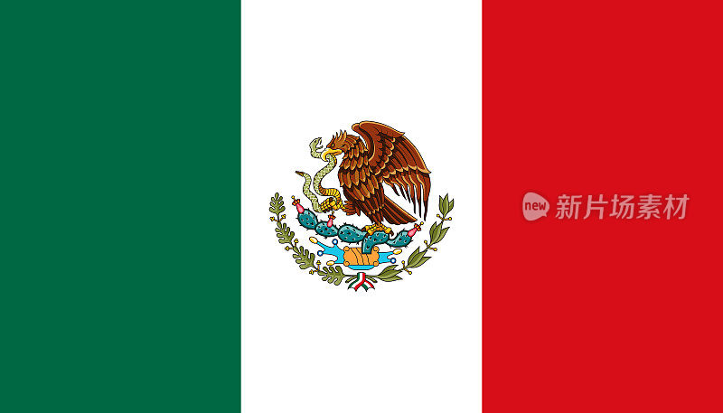 墨西哥合众国(墨西哥)国旗