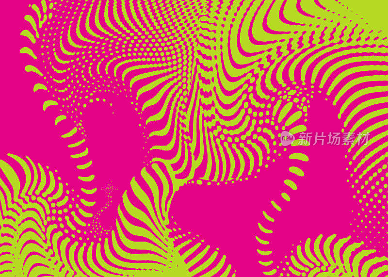 迷幻的液体悬浮背景