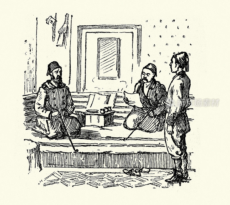奥斯曼官员，索菲亚，保加利亚，19世纪维多利亚奥斯曼历史，东方问题1877