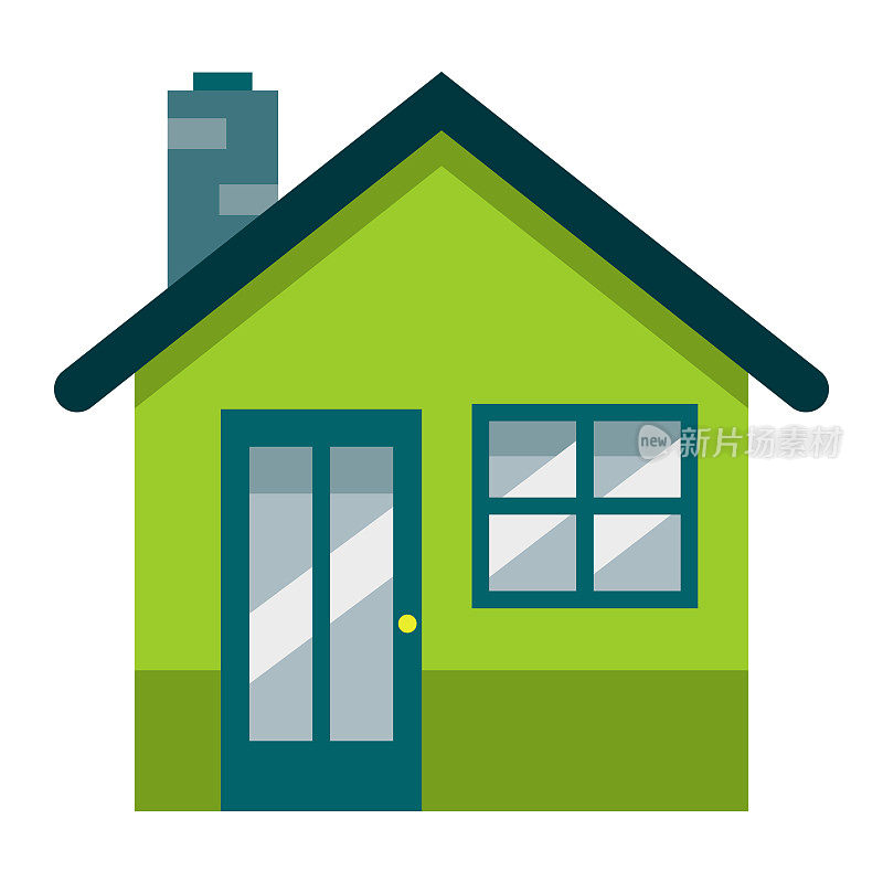 智能家居图标上透明的背景