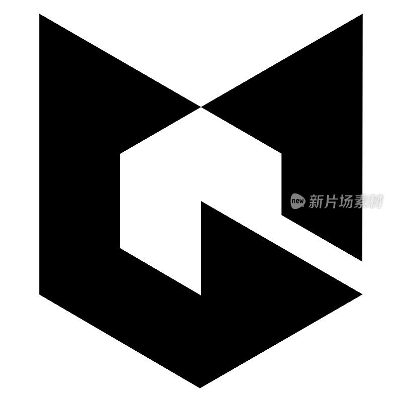 专业创新初始GM标志和MG标志。字母GM或MG最小优雅的字母组合。优质商业艺术字母符号和标志