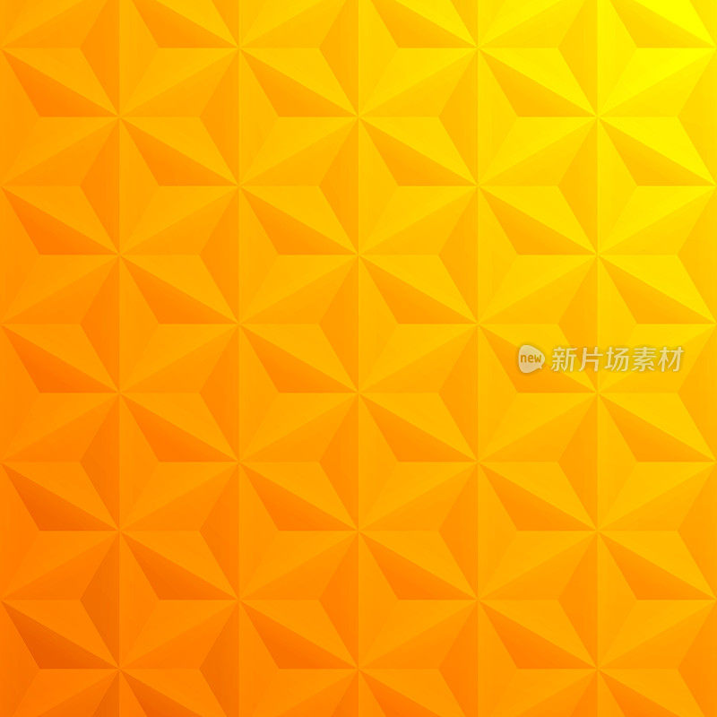 抽象橙色背景-几何纹理