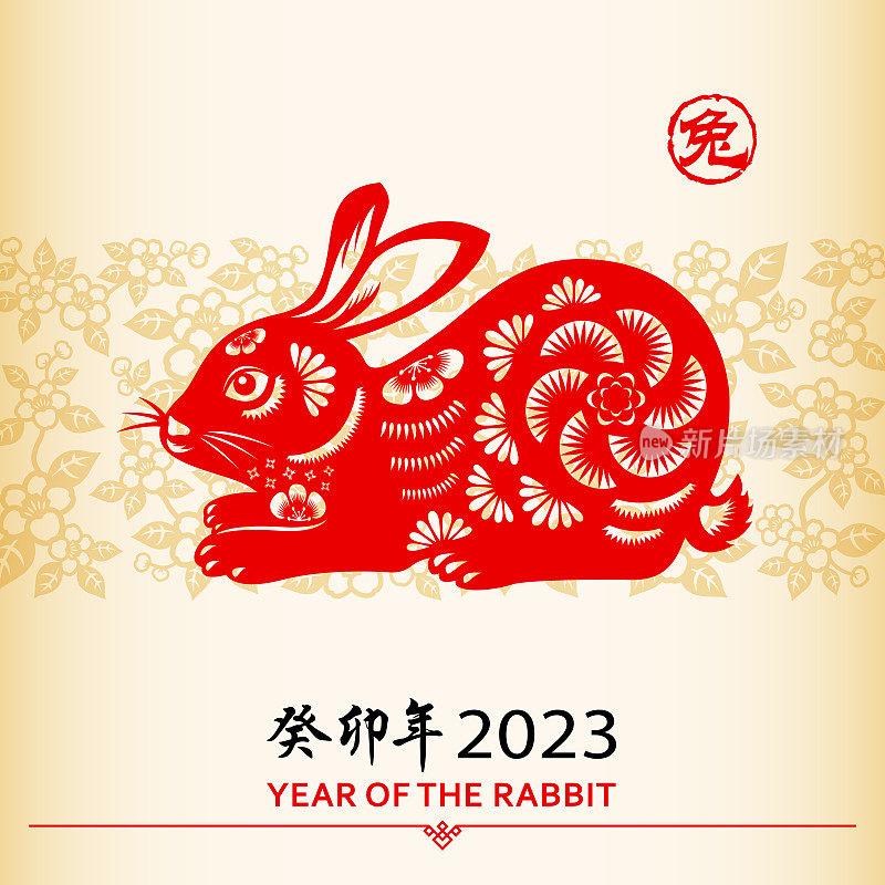 中国新年兔