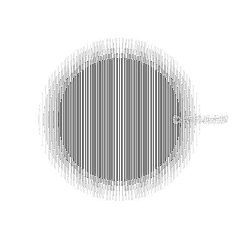 多个条纹的圆圈排列，使一个褪色的梯度图案