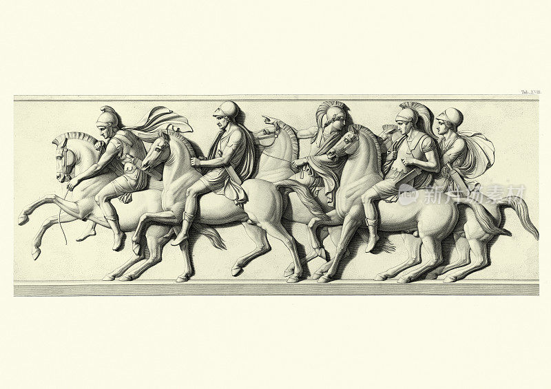 马其顿骑兵，从亚历山大大帝时代开始