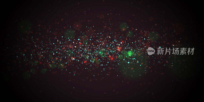 豪华闪闪发光的黑色背景