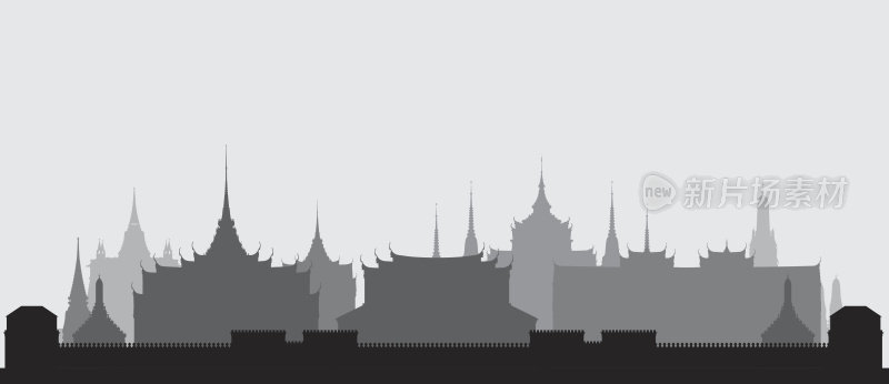 泰国曼谷大皇宫(可移动建筑)