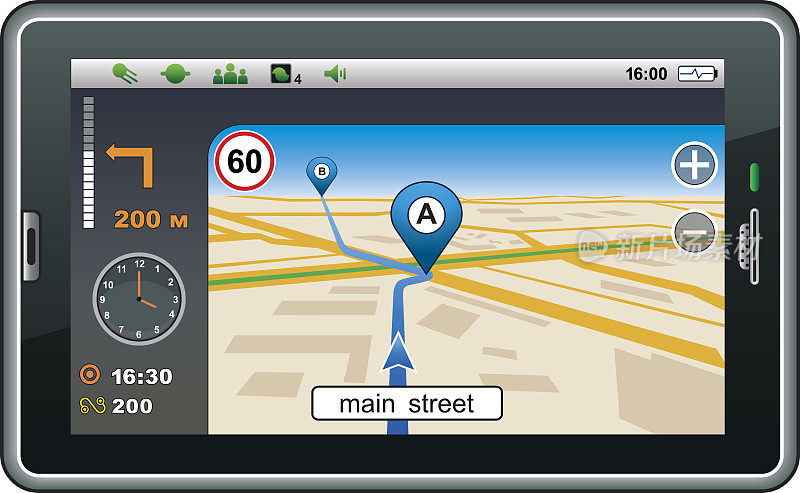 GPS导航器