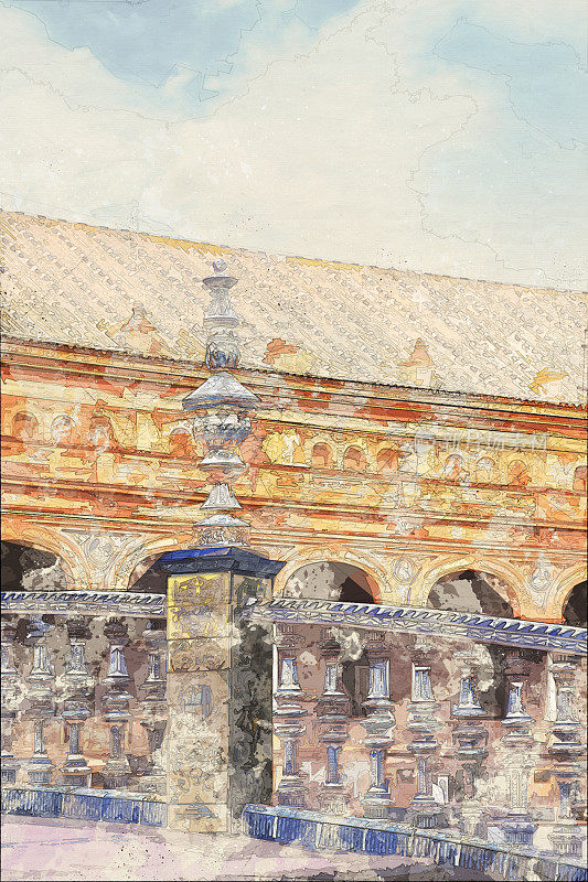 广场Espa?a-Mixed数字技术