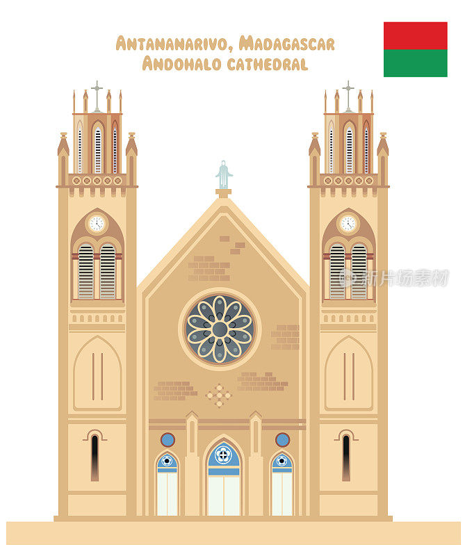马达加斯加塔那那佛:Andohalo大教堂