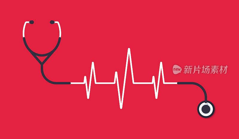 听诊器心脏脉搏迹概念说明
