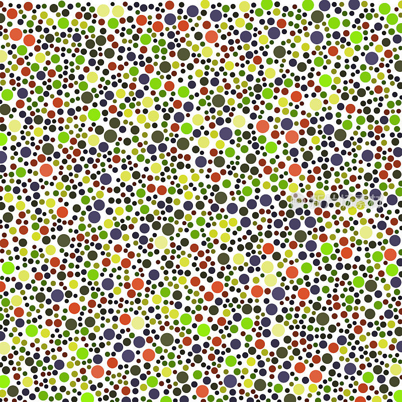 绿色到红色大小的圆,没有重叠填充表面完全