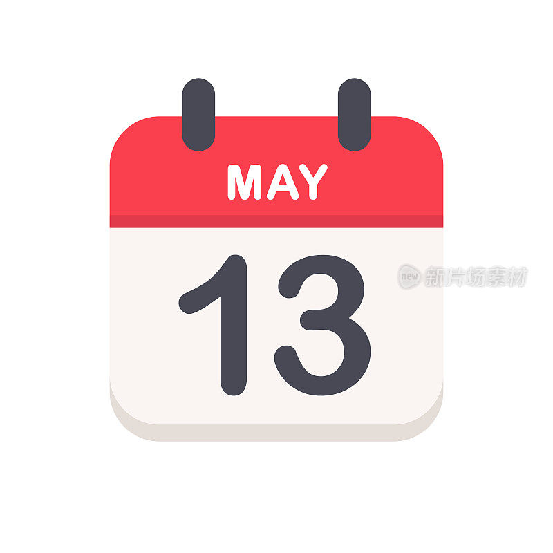 5月13日-日历图标