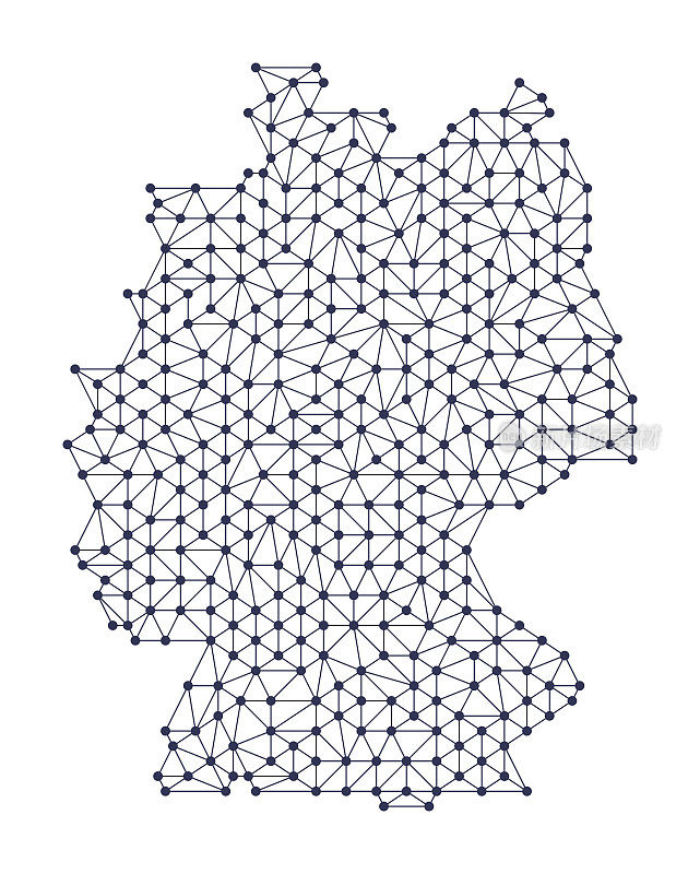 德国矩阵网络地图设计