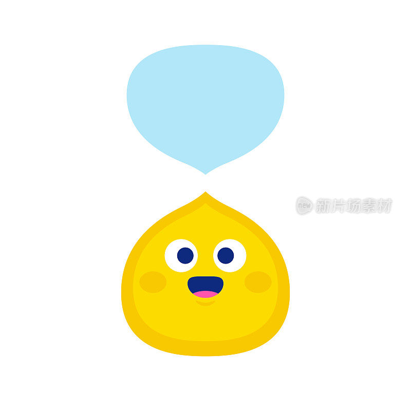 Emoticon喜悦和言语泡沫