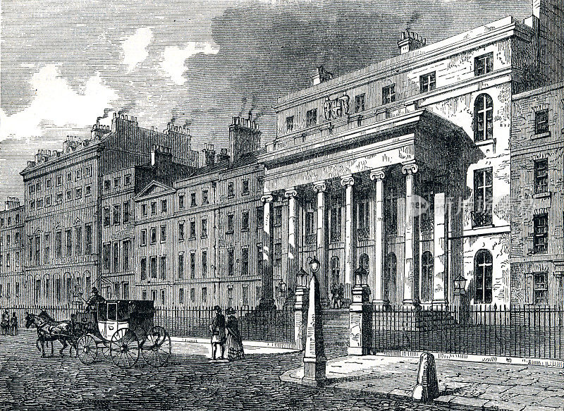 19世纪英国伦敦皇家外科学院