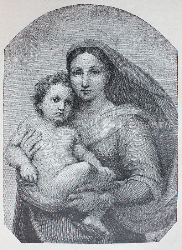 拉斐尔的《西斯廷圣母》