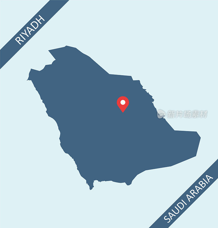 沙特阿拉伯地图